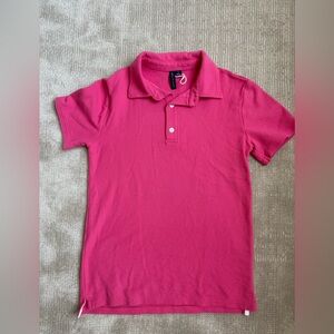Janie and Jack Vibrant Pink Polo Shirt